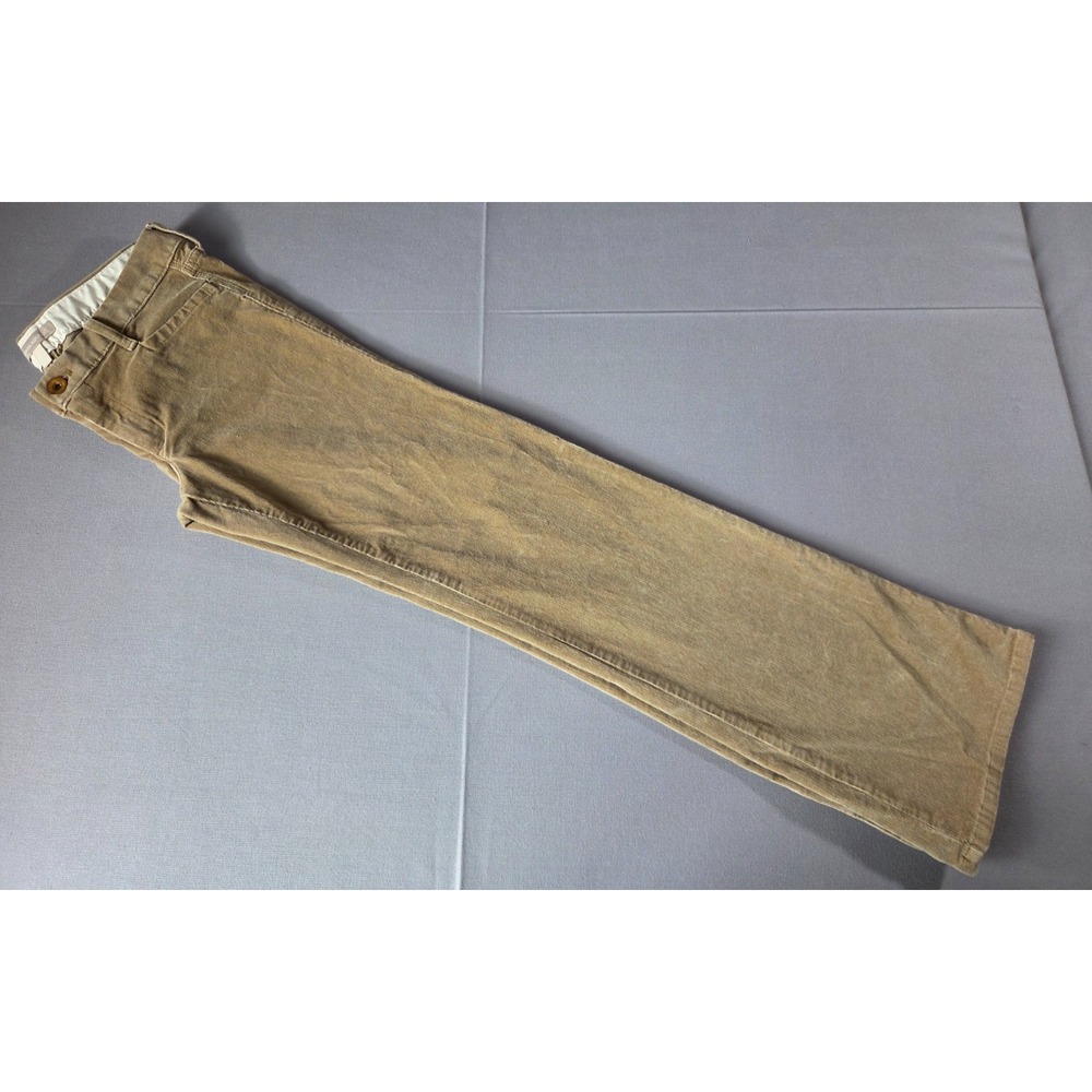 Banana Republic Corduroy Pants Womens 27 Brown Soft Stretch Pants Wide Leg